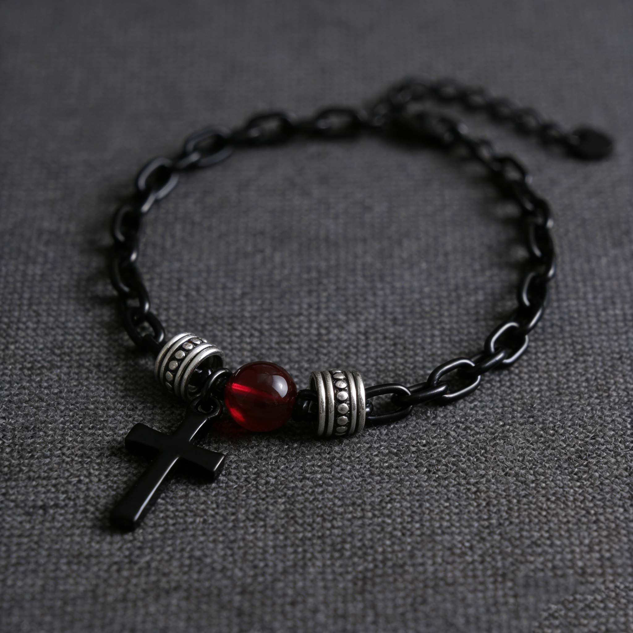 Gothic Cross Bracelet