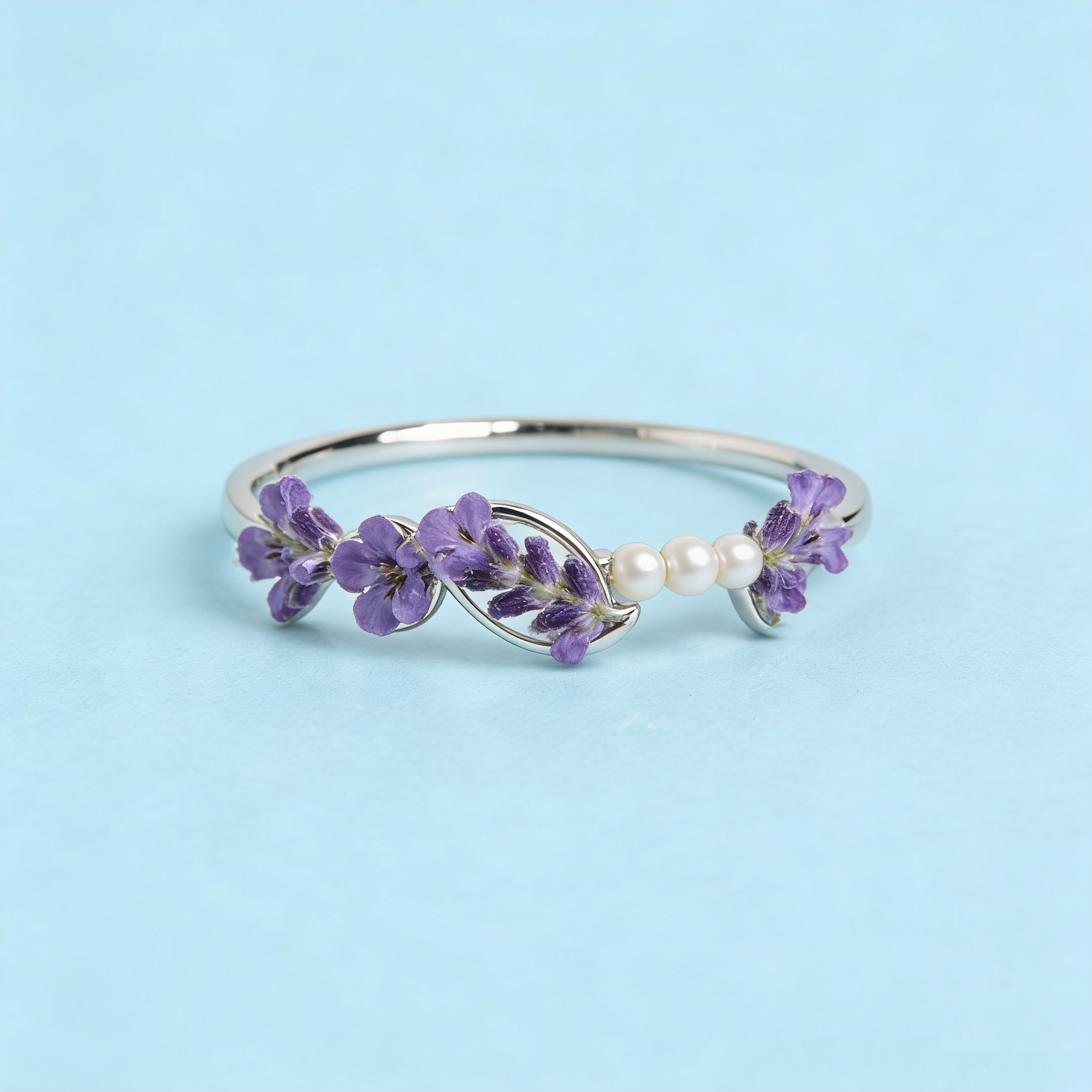 Lavender Petal Ring