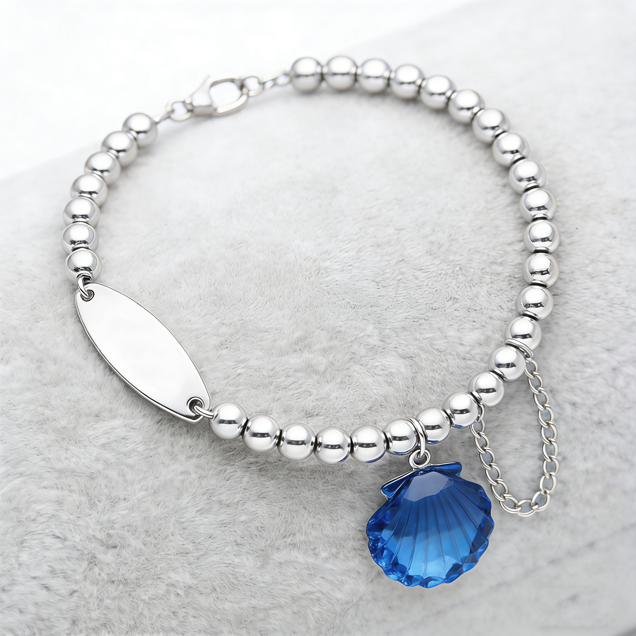 Ocean Shell Beaded Bracelet